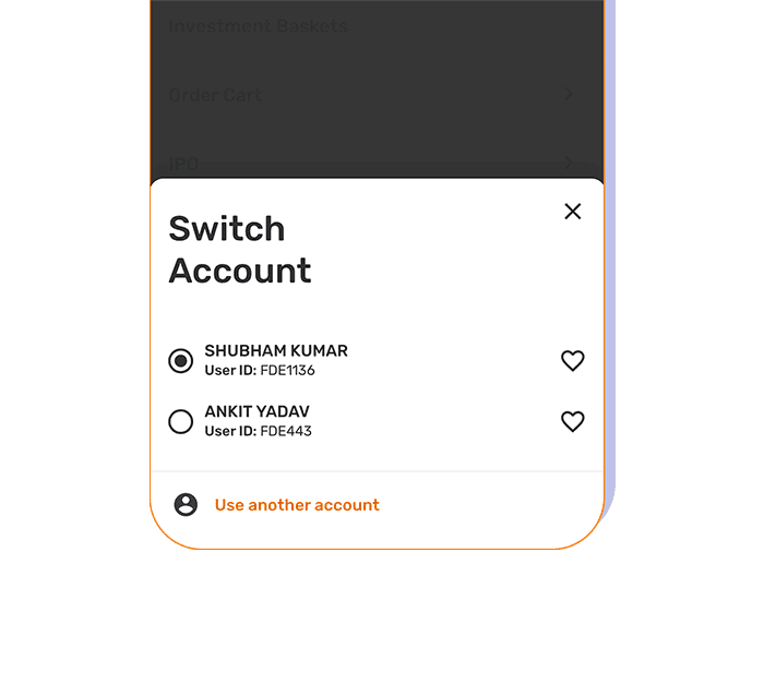 Quick Account Switch